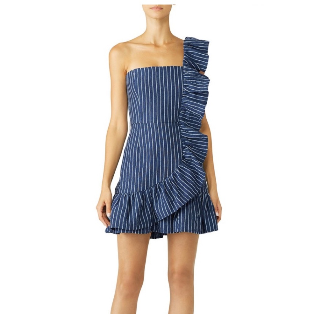 Alexis Konner Blue Stripe Dress